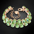 Apyrankė "Serafina (Peridotas)" su Preciosa™ kristalais